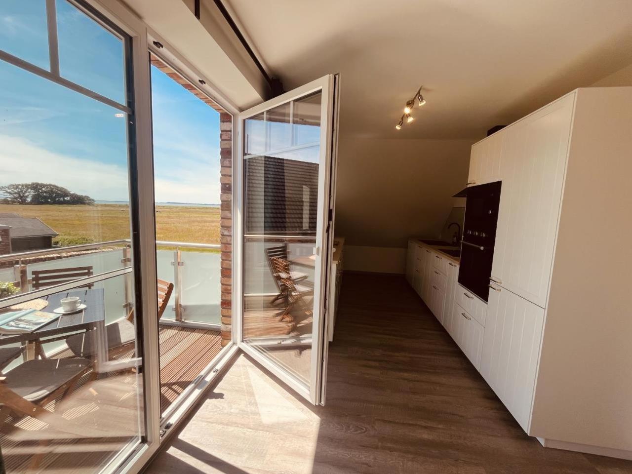 Holmblick - Boddenblick, Balkon, 2 Schlafzimmer, 4 Personen Born Extérieur photo